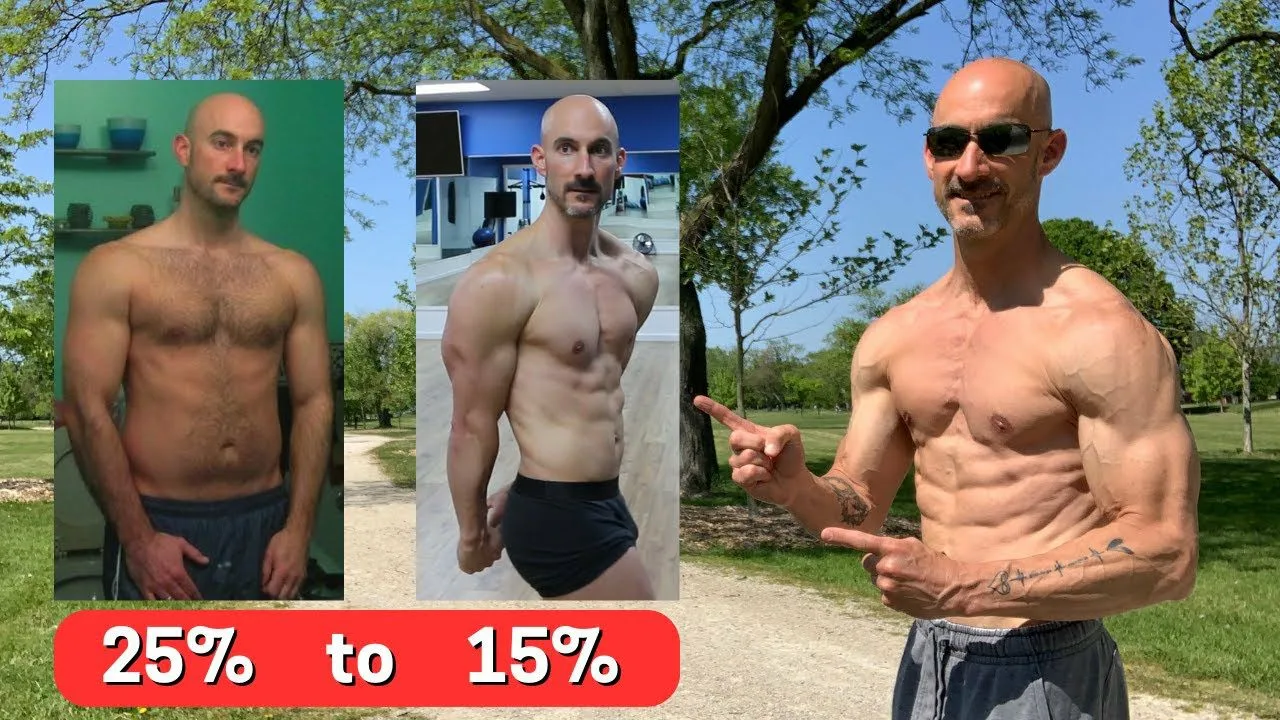 How to Reduce Body Fat Percentage from 25 to 15